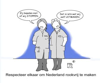 13 4 2019 respecteer elkaar om nederland rookvrij te maken