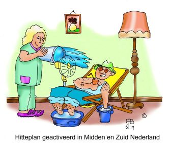 24 6 2017 hitteplan geactiveerd in midden en zuid nederland